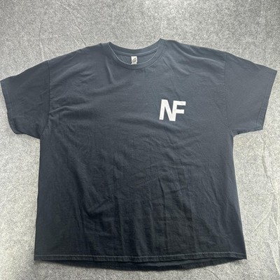 NF Shirt Mens 3XL Black Welding Graphic Tee Heavy Cotton Gildan Workwear