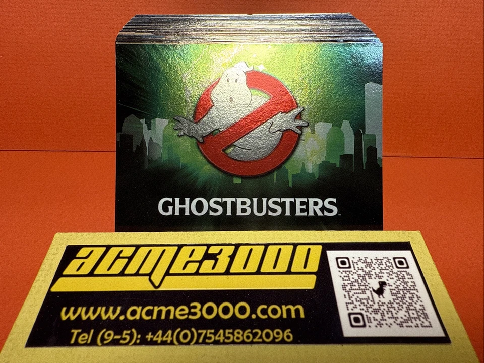 Cryptozoic GHOSTBUSTERS - 97 Card PARALLEL RAINBOW FOIL Base & 5x Chase SETS - Image 2 of 4