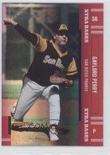 2005 Playoff Prestige Xtra Bases Red 80/150 Gaylord Perry #194 HOF 2u3