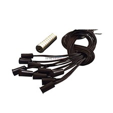 10 pk 3/8 Recessed Door Window Security Alarm Switch Reed Contact Magnet Brown