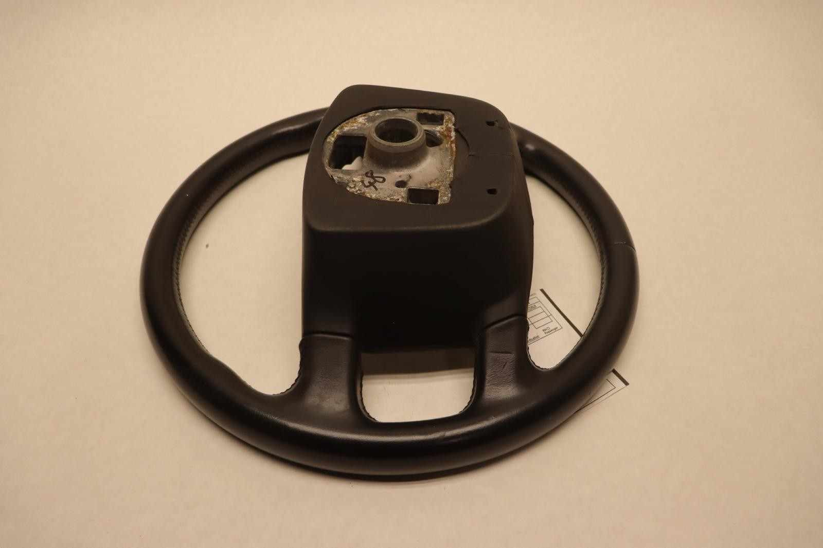 2006-2012 BENTLEY CONTINENTAL FLYING SPUR STEERING WHEEL BLACK OEM