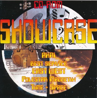 BEST SERVICE ''SHOWCASE'' AKAI SAMPLING CD-ROM VINTAGE OVP!