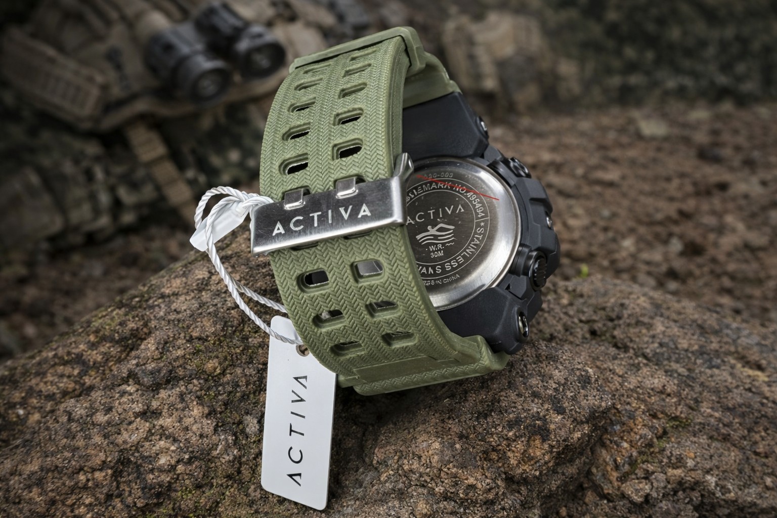 Activa X Invicta Digital Watch 56mm, Green (ACW8020-003) | eBay