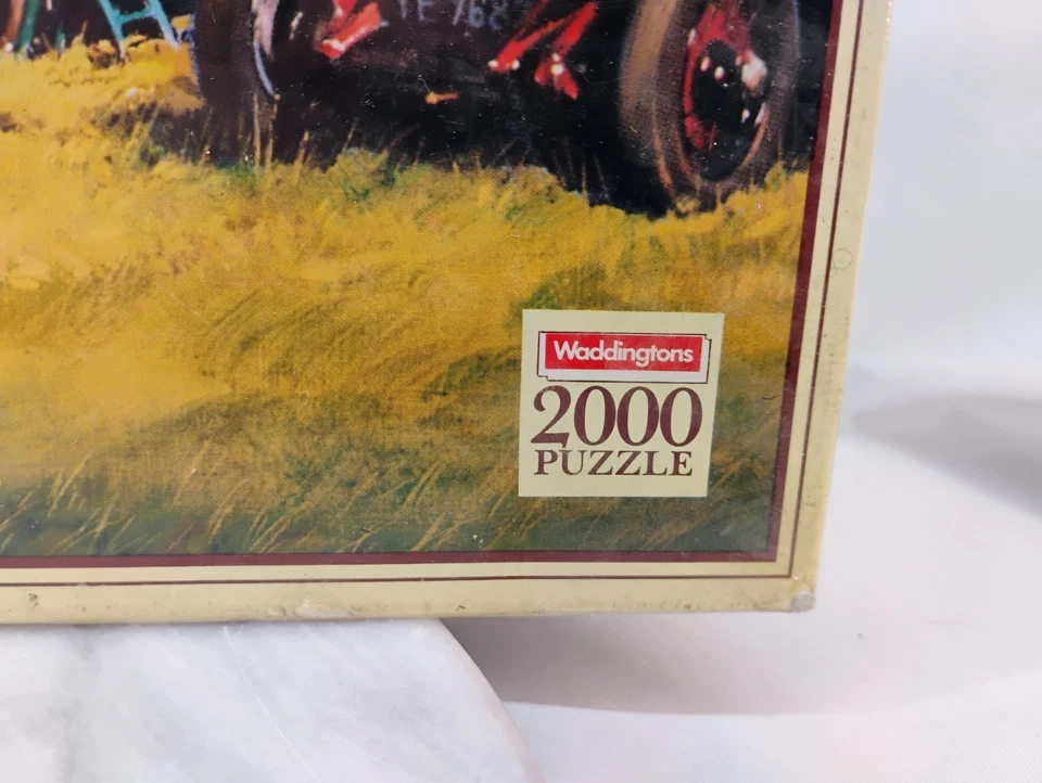 Vintage Waddingtons 200 Piece Puzzle Of "Summer Rally" By John Young SEALED - Image 2 of 4