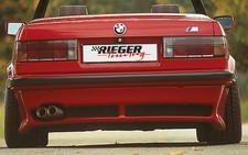 Rieger Heckansatz für BMW 3er E30 Cabrio | Lackierung erforderlich (roh) | D 000