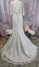 Ronald Joyce Bebette 67019 Bridal Gown - Beaded Lace - Size 12 - RRP £1680