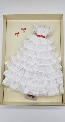 Franklin Mint Scarlett O'Hara White Ruffled Dress Gone with the ...