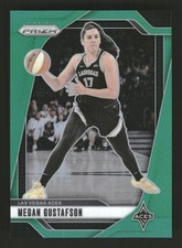Megan Gustafson 2024 Panini Prizm WNBA #78 Green Prizms Las Vegas Aces