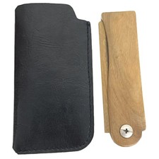 Portable Styling Comb Wooden Folding Comb Oil Hair Comb