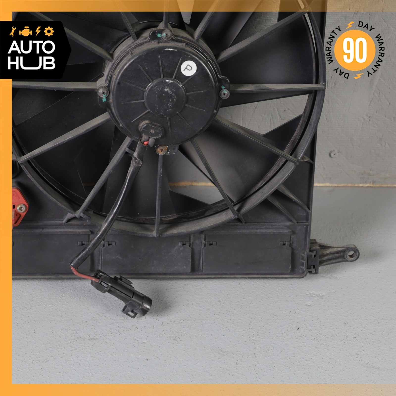 Maserati GranTurismo 2009-2019 Cooling fan motor