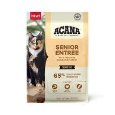 Dry Cat Food for Seniors Senior Entrée Chicken Turkey and Duck 10lb Bag 6.36 per pound