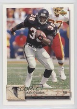 1992 Upper Deck Keith Jones Keith L Jones #593 fm1
