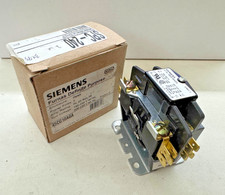 Siemens Definite Purpose Contactor 25A 240v coil SPST New