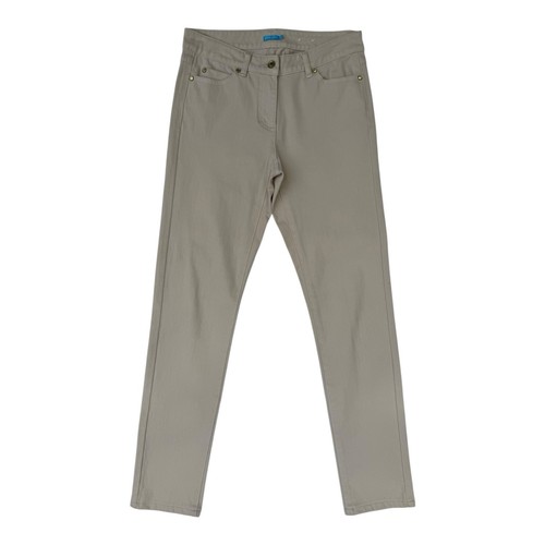 J MCLAUGHLIN Womens 2 Chino Pants Stretch Cotton Straight Leg Flat Front BEIGE - Picture 2 of 16