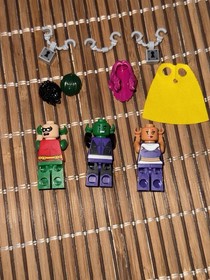 LEGO DC Jokerland Minifigure Lot 76035 Teen Titans Starfire Beast Boy Robin