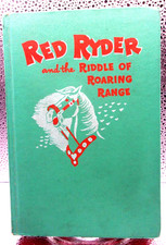 Red Ryder and the Riddle of Roaring Range 1951 Whitman Hardcover