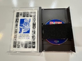Fighters Megamix (Sega Saturn, 1997) CIB Complete w Manual & Reg Card LN MINT