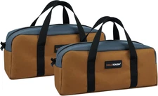 MELOTOUGH Tool Tote Bag Small Canvas Tool Bag with Zipper Combo Kit-Includes ...