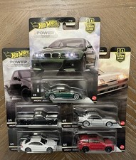 Hot Wheels - Car Culture - Power Trip - Complete 5 Car Set - Real Riders