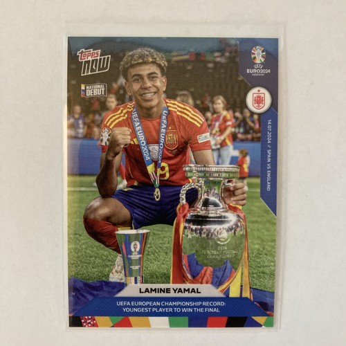 2024 Topps Now Lamine Yamal Rookie UEFA Euro #66