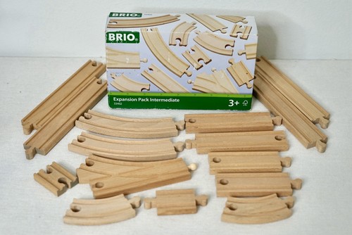 BRIO 33402 Pack Expansión Intermedio 15 Piezas con Caja Original