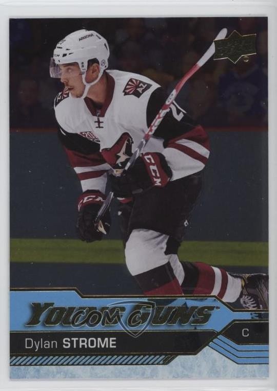 2016-17 Upper Deck Young Guns Silver Foil Dylan Strome #498 Rookie RC f0l