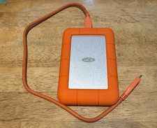 LaCie 2TB Rugged Mini Portable External Hard Drive USB-C