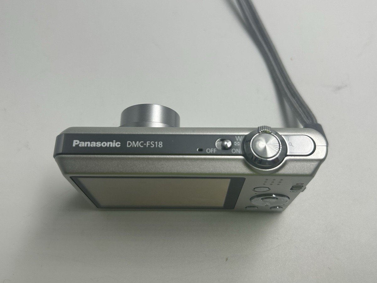 Panasonic Digital Camera Lumix DMC-FS18 16.1MP Silver Tested | eBay UK