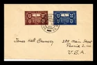 Dr Jim Stamps Ireland First Day Cover Republic of Ireland 1949 2v Set