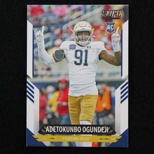 2021 Panini Score - Adetokunbo Ogundeji (RC) - #395 - Rookie - Notre Dame