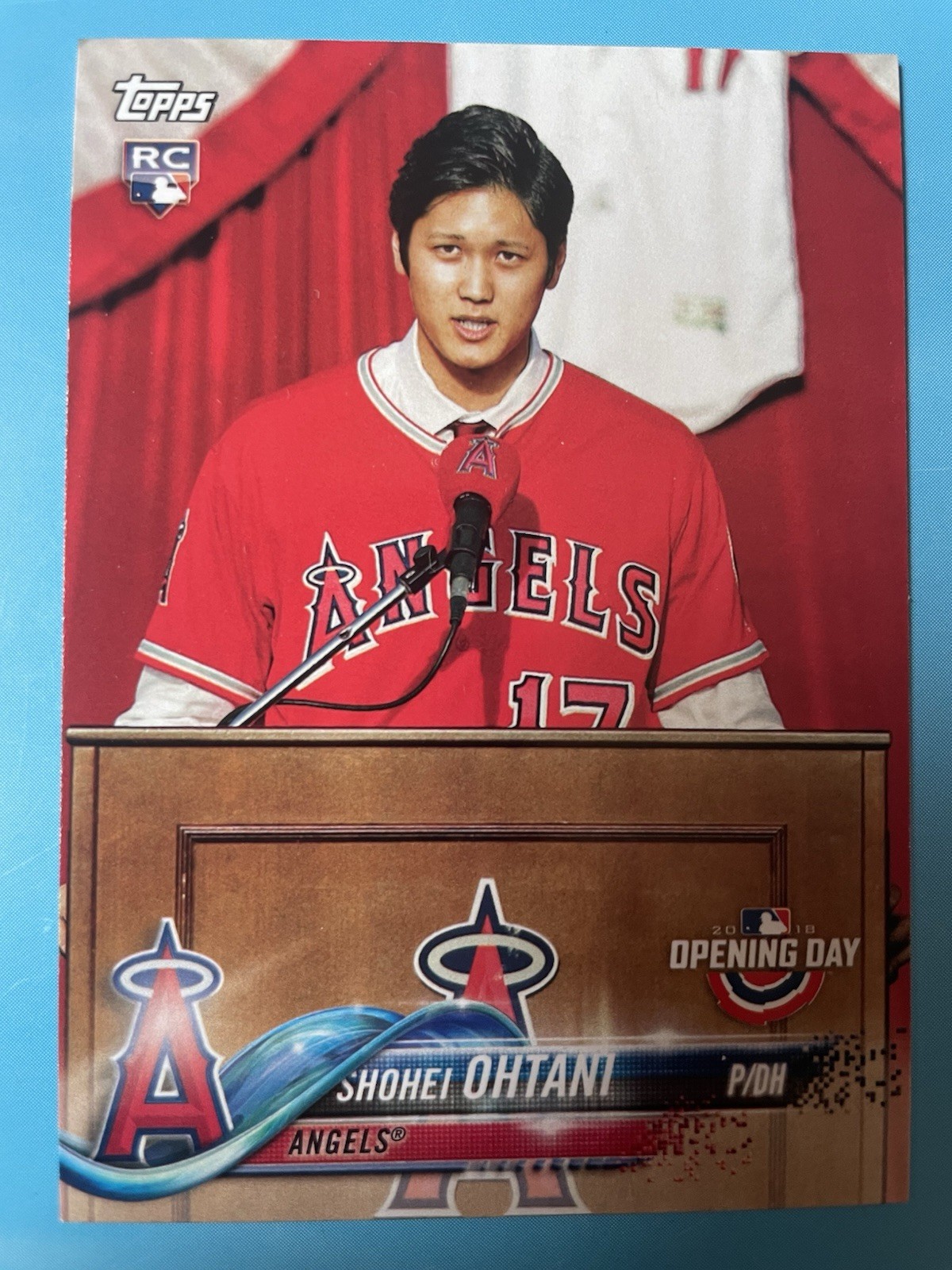 Shohei Ohtani 2018 Topps Opening Day RC #200 Looks Mint To Me