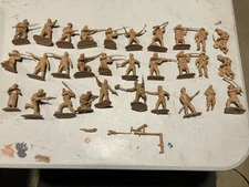 Conte Collectibles 1/32nd scale Alamo Texan Defenders figure lot