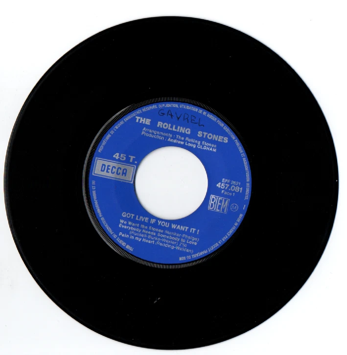 THE ROLLING STONES. EP 45T. DECCA 457081. FRANCE. GOT LIVE IF YOU WANT IT - Photo 3/4