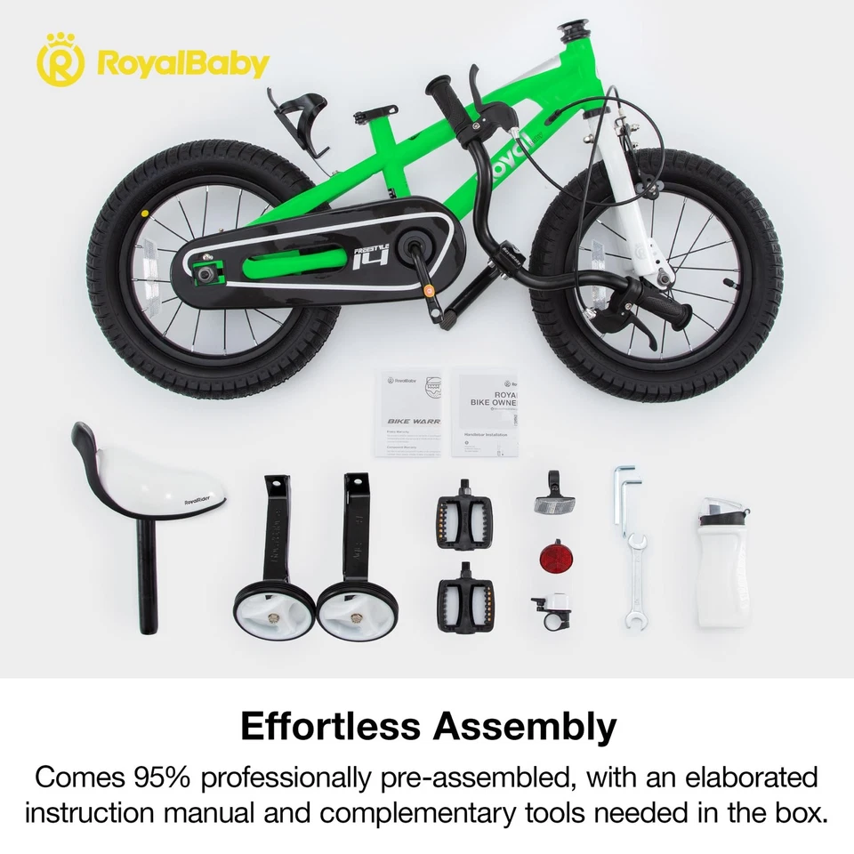 Boys Girls Kids Bike 12 Inch BMX Freestyle 2 Handle Brakes Toddler Beginner B... - Image 3 of 4