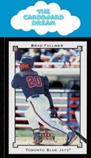 Brad Fullmer 2002 Fleer Premium #120 Toronto Blue Jays Baseball Card