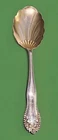 Antique Gorham Lancaster sterling silver gold wash berry casserole spoon mono NW