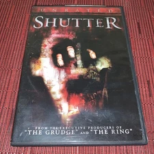 Shutter (Unrated Edition) DVD  (2008) Grudge Ring Horror