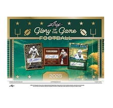 2025 Leaf Glory of the Game Football Hobby Box