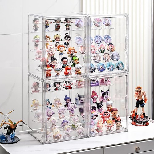 Vitrina transparente extra grande de 5 niveles para figuras, acrílico X-grande, - Imagen 7 de 7