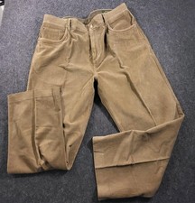 Orvis Corduroy Pants Men's 36x29 Signature Collection Brown Stretch