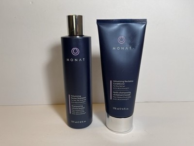 MONAT Volumizing Revive Shampoo 8 oz & Volumizing Revitalize Conditioner 6 oz