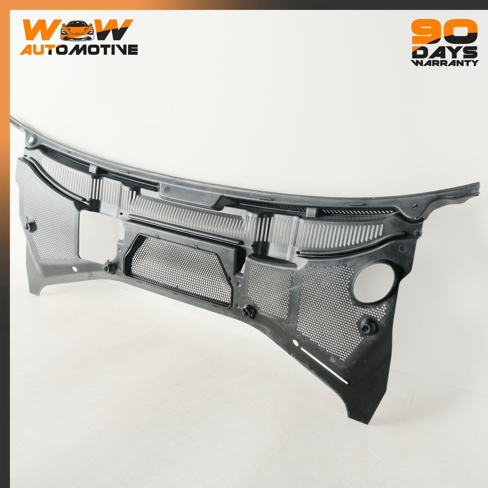 04-13 BENTLEY CONTINENTAL FLYING SPUR FRONT WINDSHIELD COWL PANEL TRIM COVER OEM