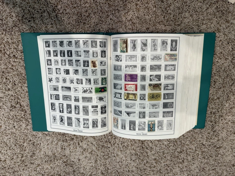 Senior Statesman World Stamp Album and Collection of 100s of Worldwide Stamps - Image 3 of 4