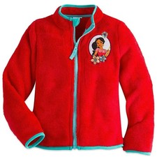 Disney Store Elena of Avalor Fleece Jacket Coat for Girls Size 2 Toddler