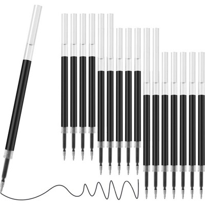 20 Einziehbare Gel-Tintenroller Minen, Schwarz, 0.5mm, Pilot G2 Kompatibel