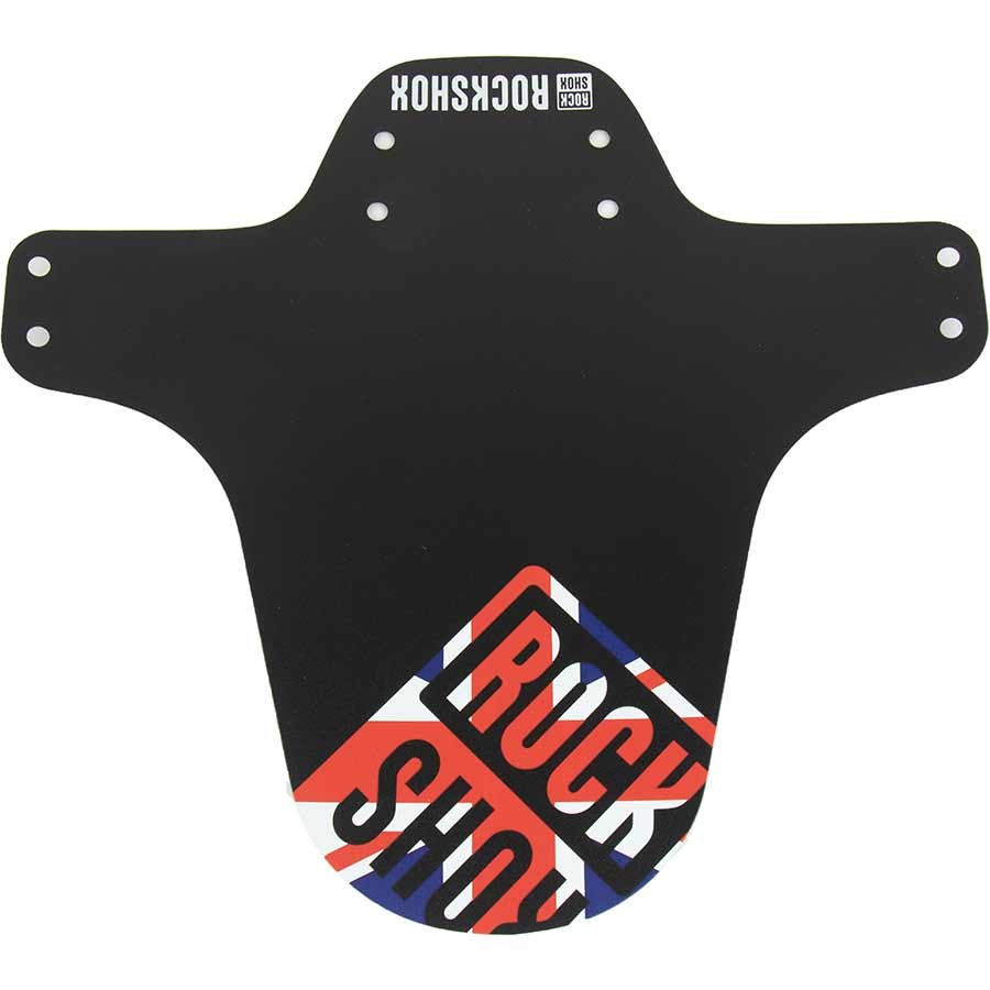 RockShox UK Flag Front Fender for 26-29 MTB Bikes Plastic Zip Tie Mudguard 6990₽