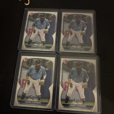 2023 Bowman Junior Caminero (RC) 1st Bowman (RC) #BP-61 RAYS l