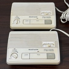 Vintage Radio Shack Realistic FM 3 Channel Wireless Intercoms 43-219 Set Of 2