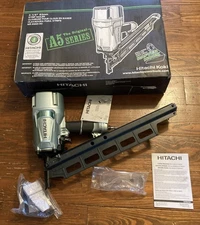 Hitachi Koki Model NR83A5 3 1/4” in Framing Strip Nailer Japan New In Box