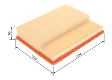 BOSCH Luftfilter 1 457 433 752 Filtereinsatz für MERCEDES KLASSE CLK W202 C208